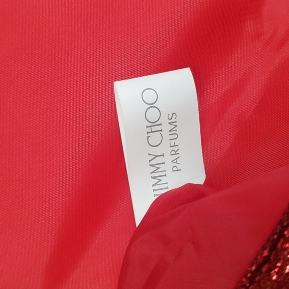 NEW Jimmy Choo Parfums 7.5 X 5 X 2" Beauty Handbag Crossbody - Picture 8 of 14